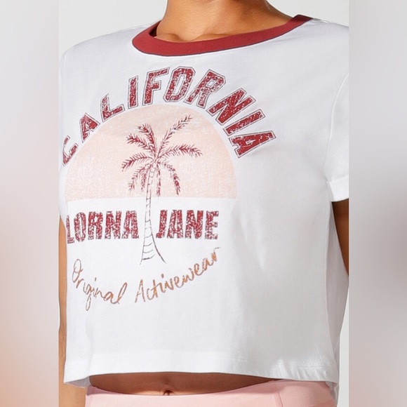 Lorna Jane Australia California Cropped Tee - Picture 4 of 7